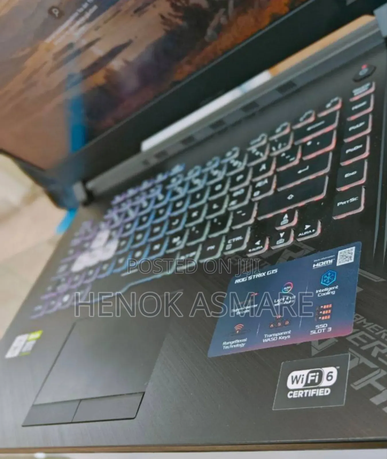 New Laptop Asus ROG Strix G15 16GB Intel Core I7 SSD 512GB