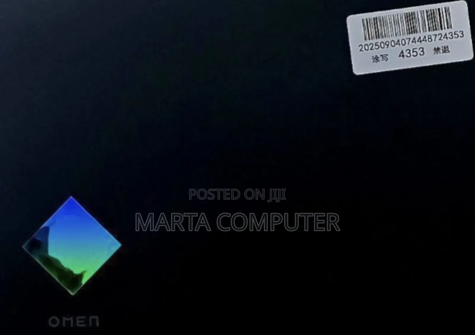 New Laptop HP Omen 15 16GB Intel Core I9 SSD 1T