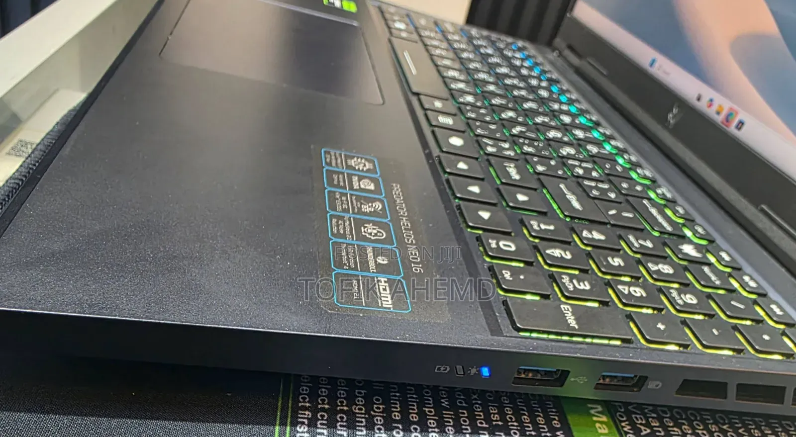 New Laptop Acer Predator Helios 300 16GB Intel Core I9 SSD 1T