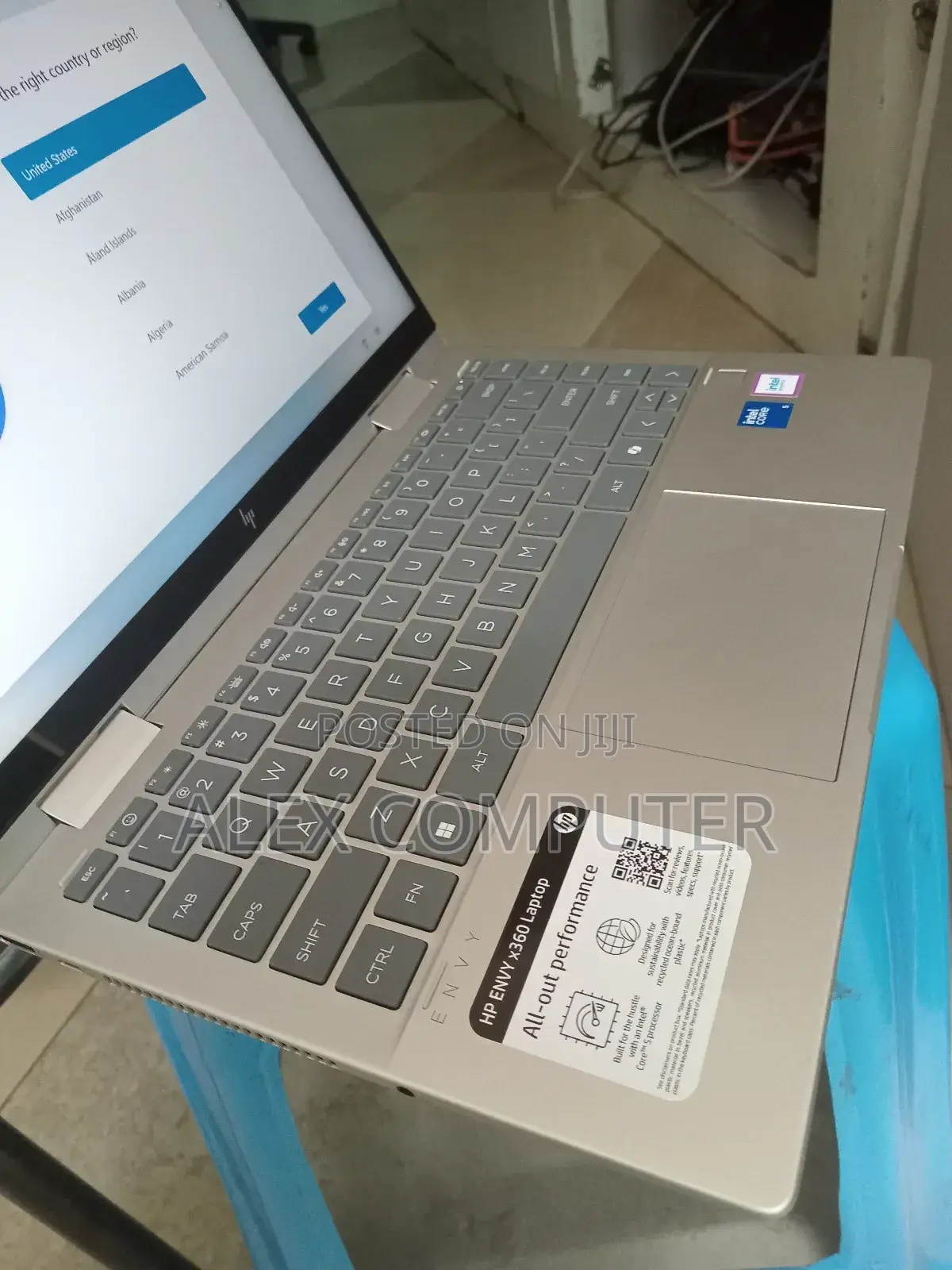 New Laptop HP Envy X360 8GB SSD 512GB