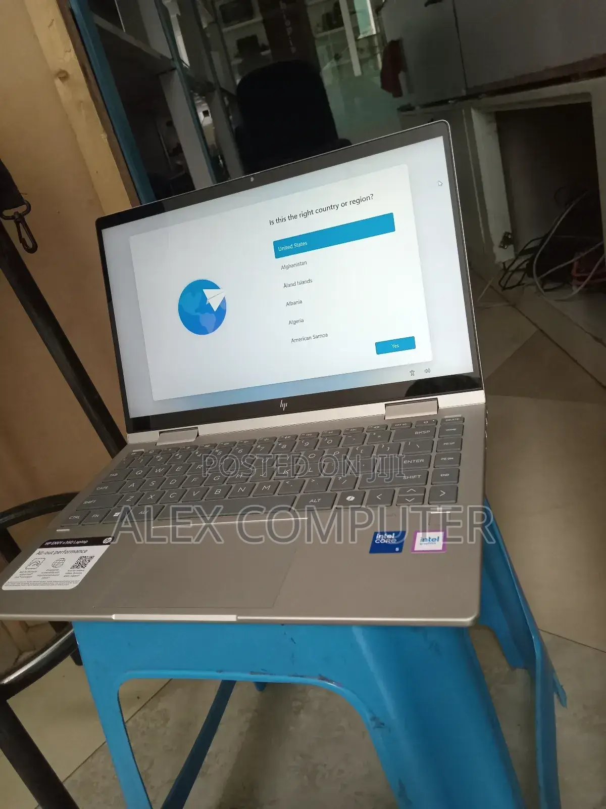 New Laptop HP Envy X360 8GB SSD 512GB