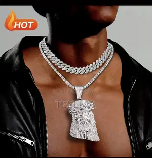 Jesus Pendant Necklace - Hip Hop