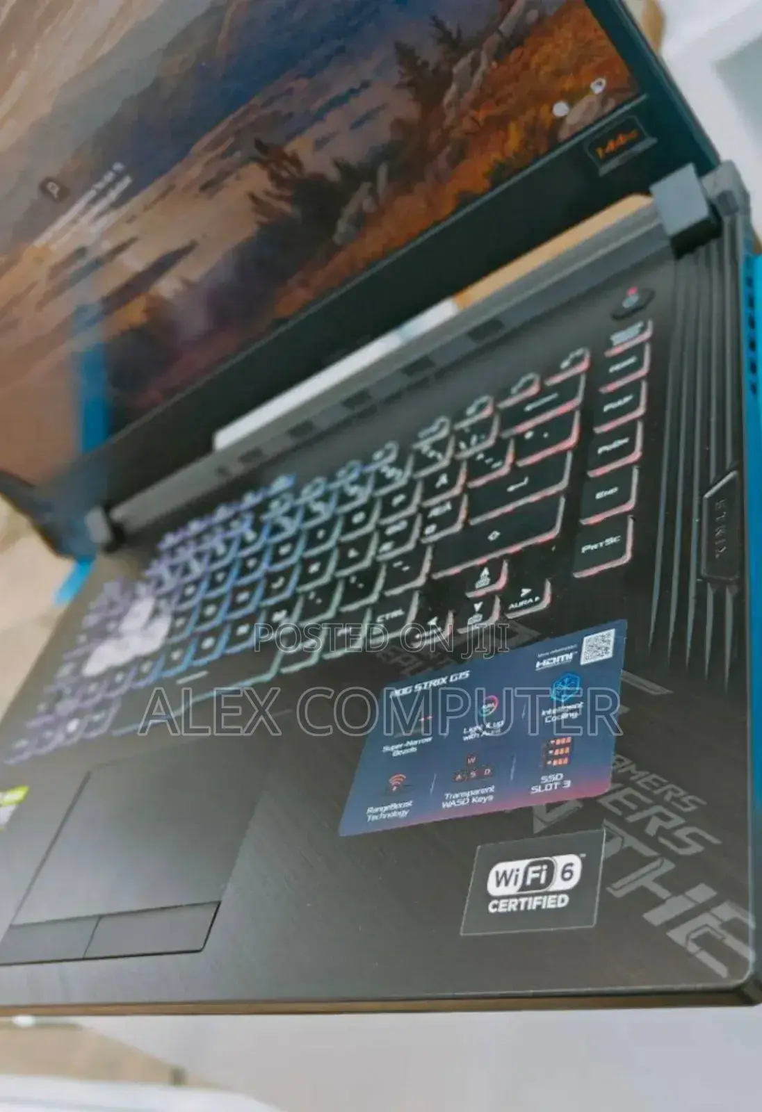 New Laptop Asus ROG Strix G731G 16GB Intel Core I7 SSD 512GB