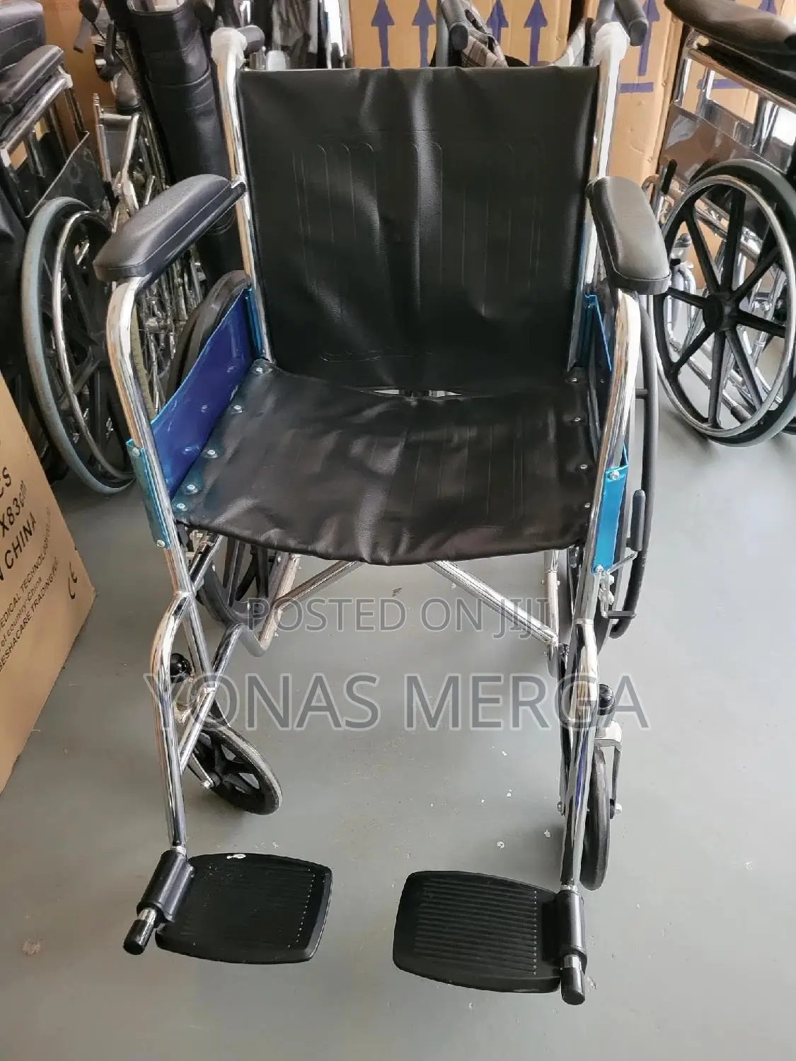 Wheelchair粵出imported Ms 11kg Ultra Lightweight Transporter Wheelchair