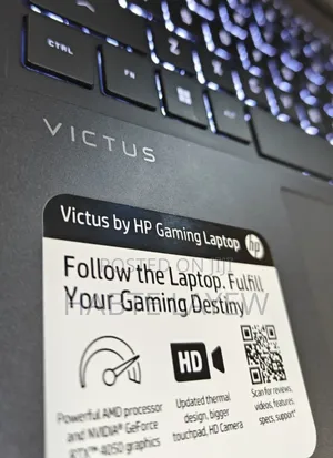 New Laptop HP Victus 15 16GB AMD Ryzen 7 SSD 512GB