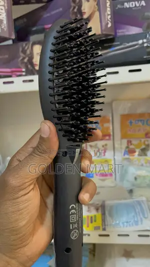 Photo - Progemi Professional Hair Straightener Brush