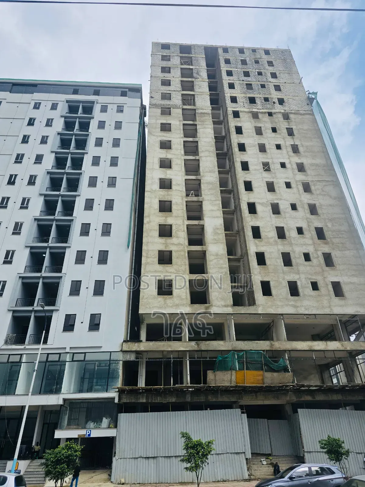 ቦሌ ቡል ቡላ ላይ 90% በላይ የተጠናቀቁ አፓርትመንት ቤቶችን በካሬ