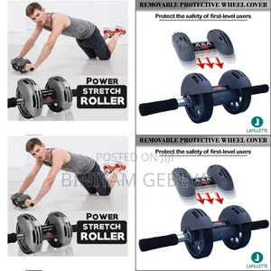Photo - Original Powerstretch Ab Wheel Roller Exercise Fitness