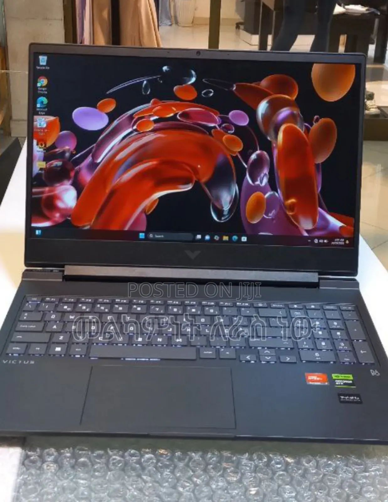 New Laptop HP Victus 15 16GB AMD Ryzen 7 SSD 1T