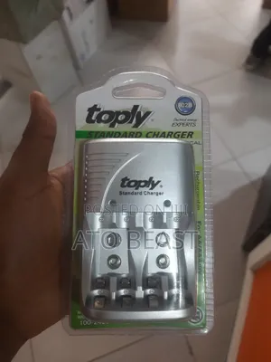 Toply Standard Charger (Model 802b) Aa, Aaa, and 9v Batteries