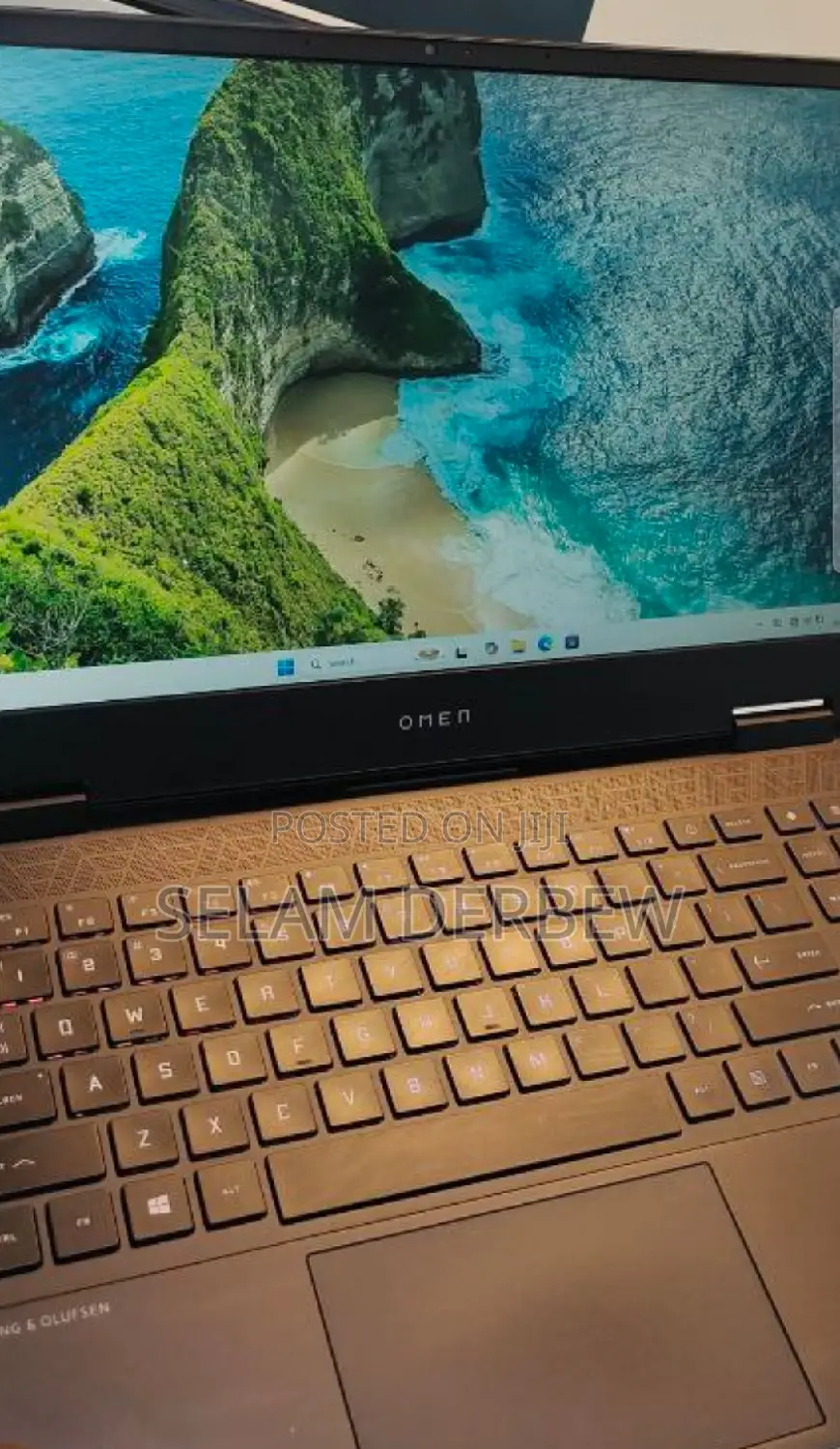 New Laptop HP Omen 15 16GB AMD Ryzen 7 SSD 512GB