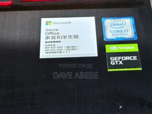 New Laptop HP Omen 15 16GB Intel Core I7 SSD 512GB