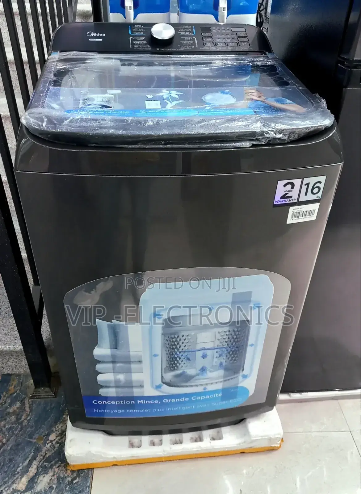 Midea Automatic Washing Machine 16kg Top Load