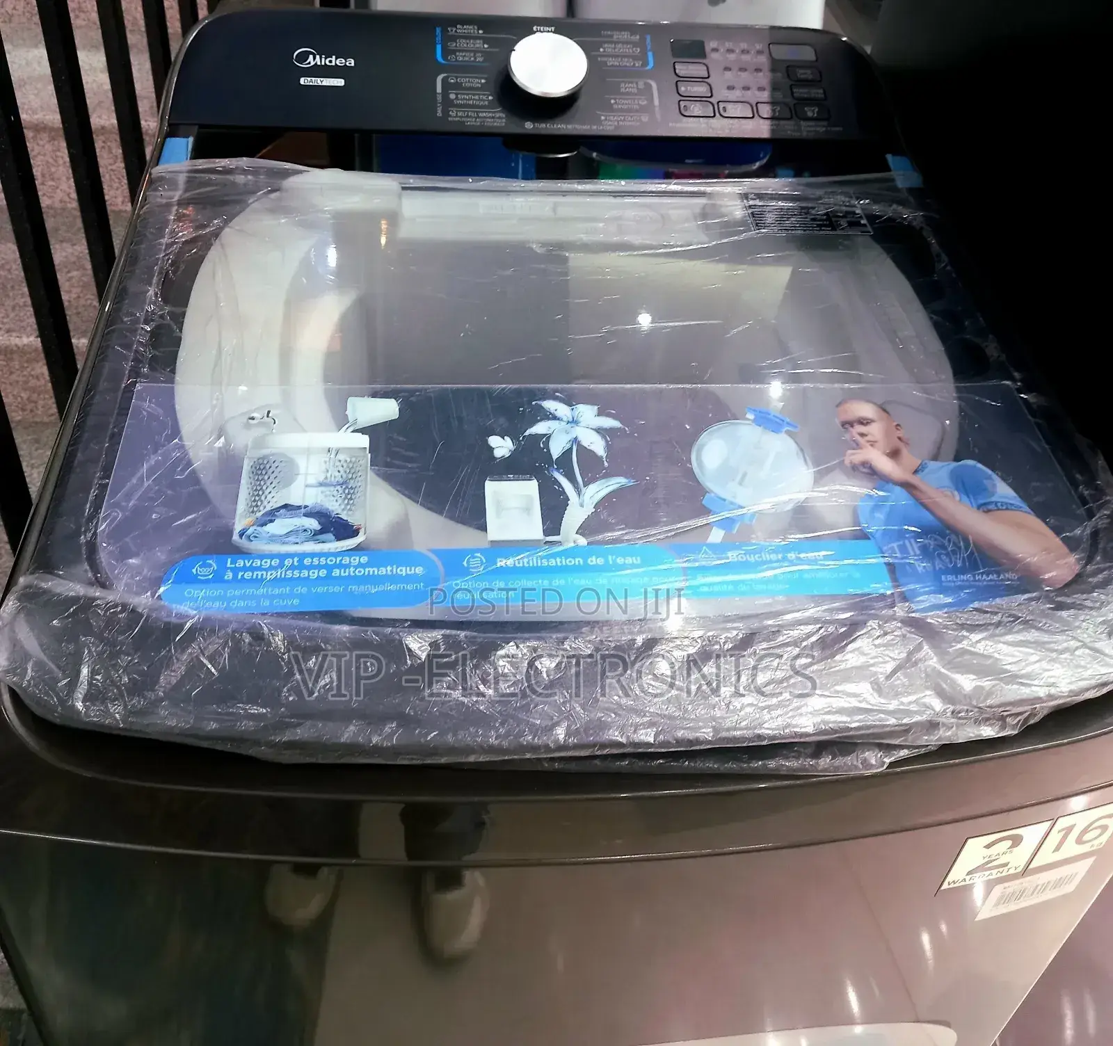 Midea Automatic Washing Machine 16kg Top Load