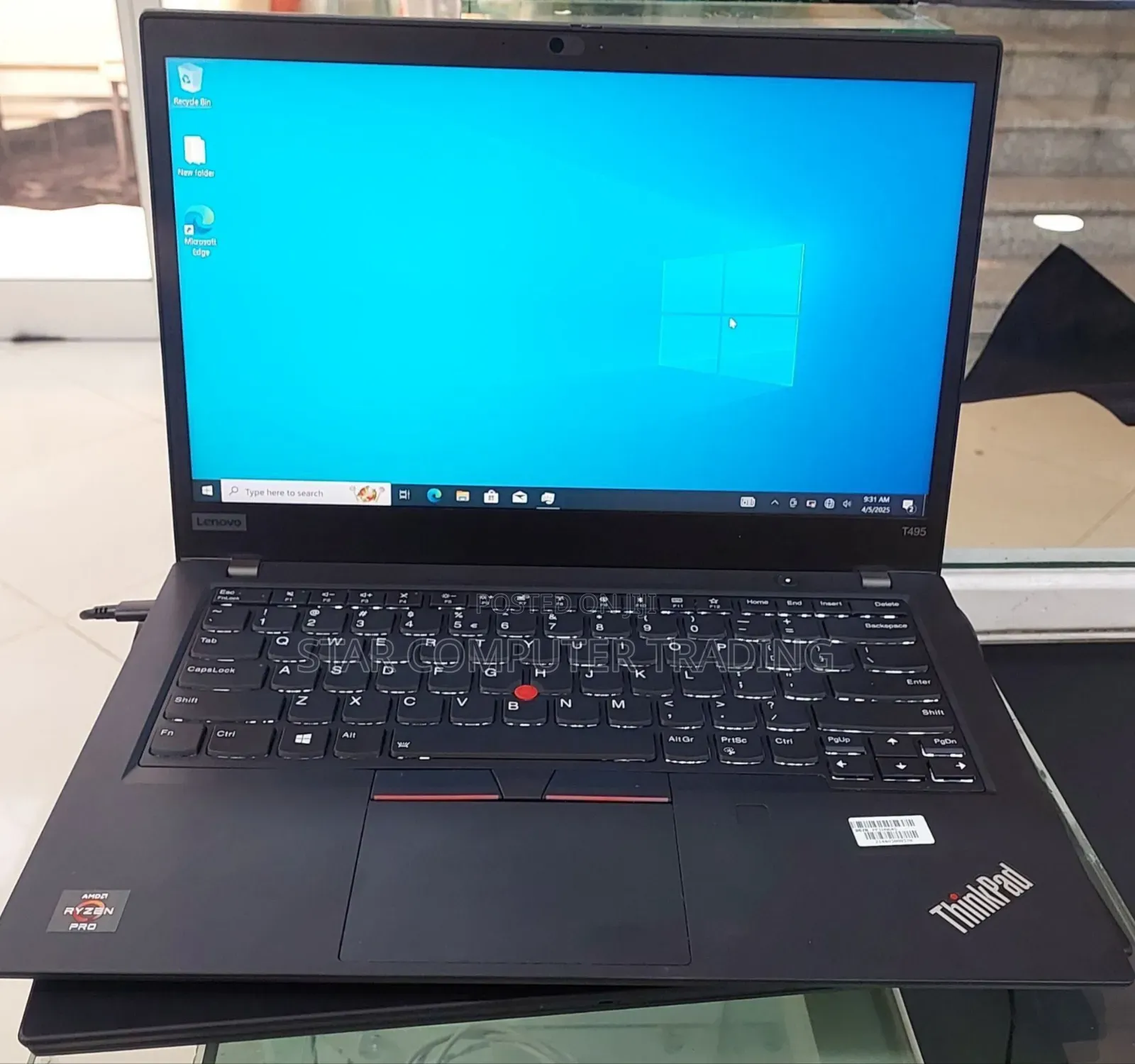 New Laptop Lenovo ThinkPad T495s 16GB AMD Ryzen 5 SSD 512GB