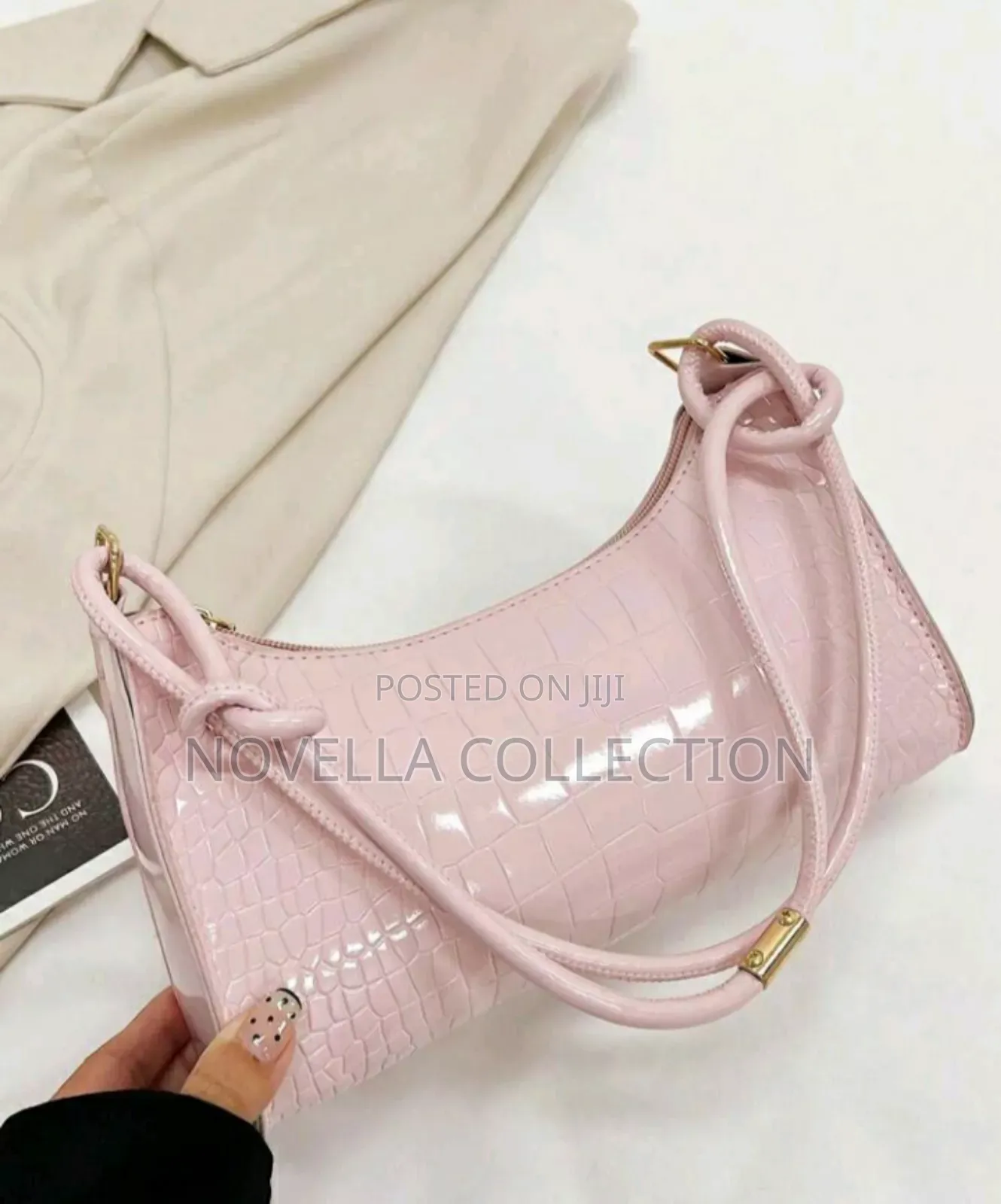 Light Pink Color Women's Handbags