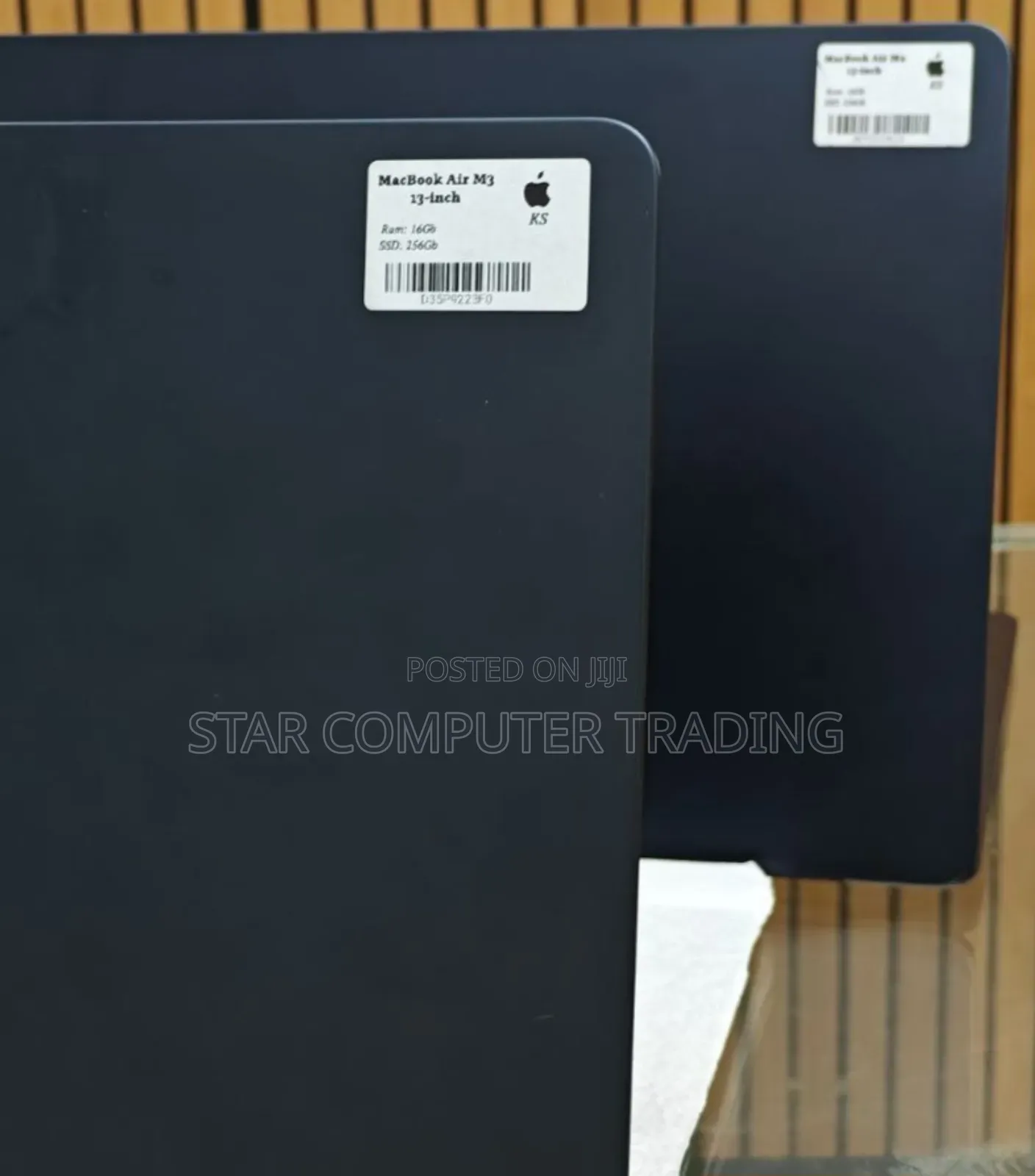 New Laptop Apple MacBook Air 2024 M3 13-Inch 16GB Apple M3 SSD 256GB