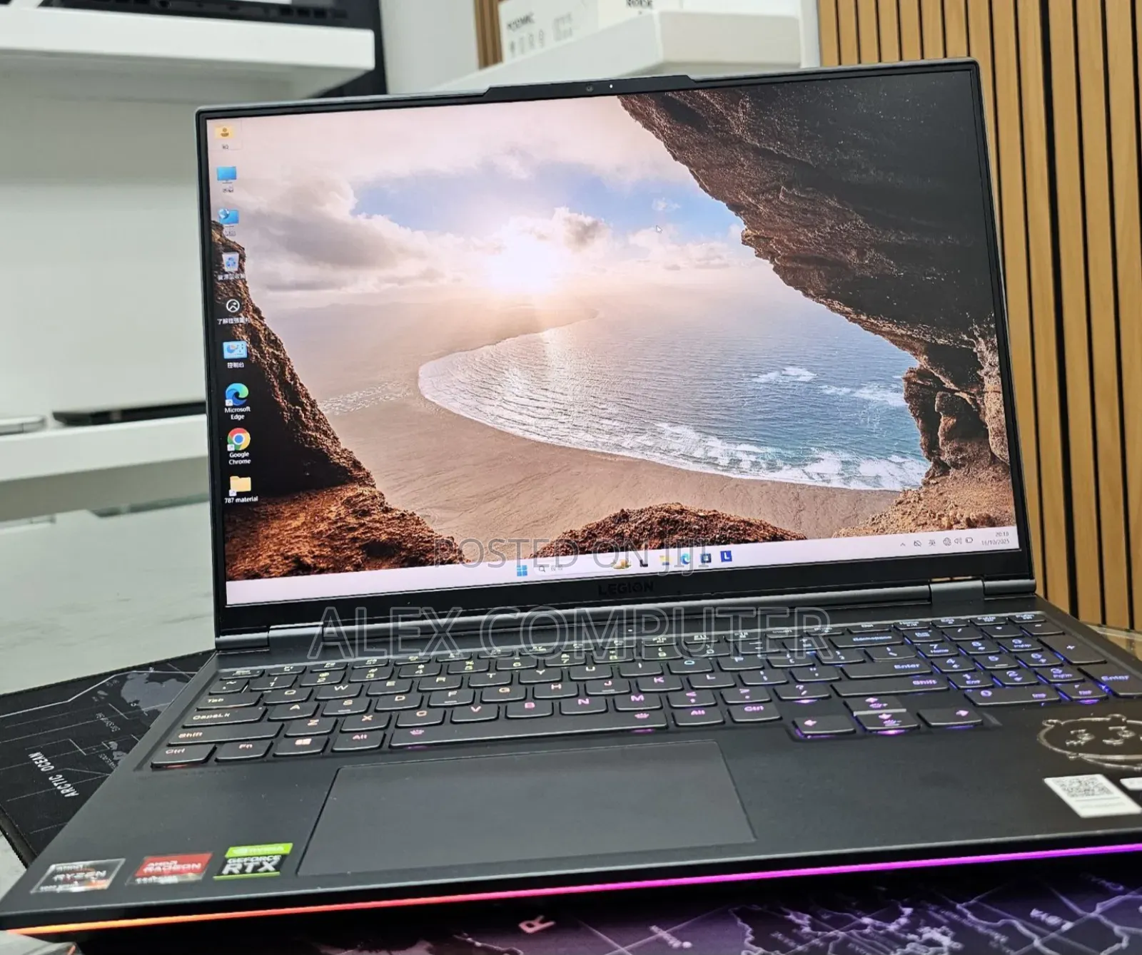 New Laptop Lenovo Legion 5 16GB AMD Ryzen 7 SSD 512GB