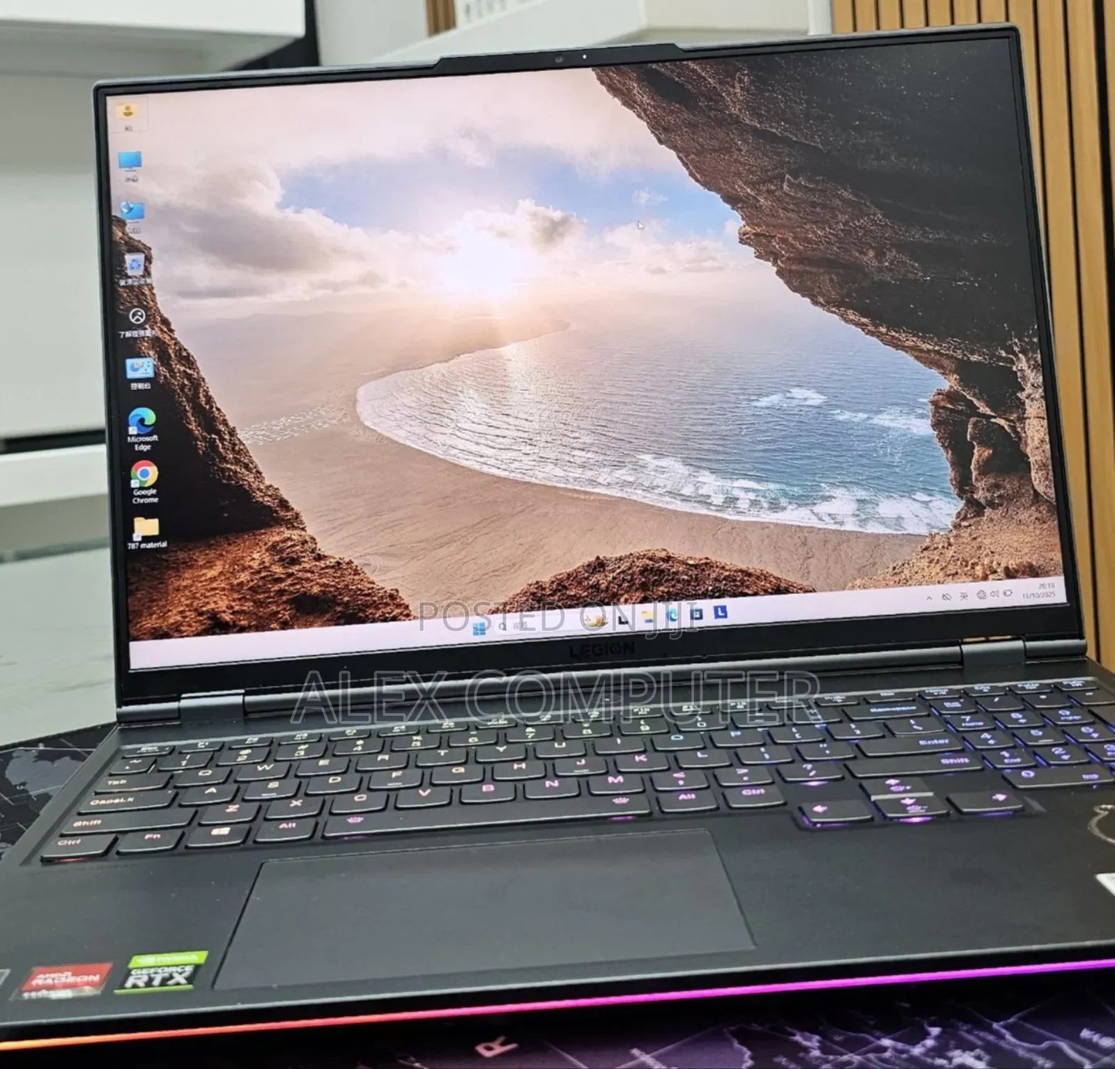 New Laptop Lenovo Legion 5 16GB AMD Ryzen 7 SSD 512GB