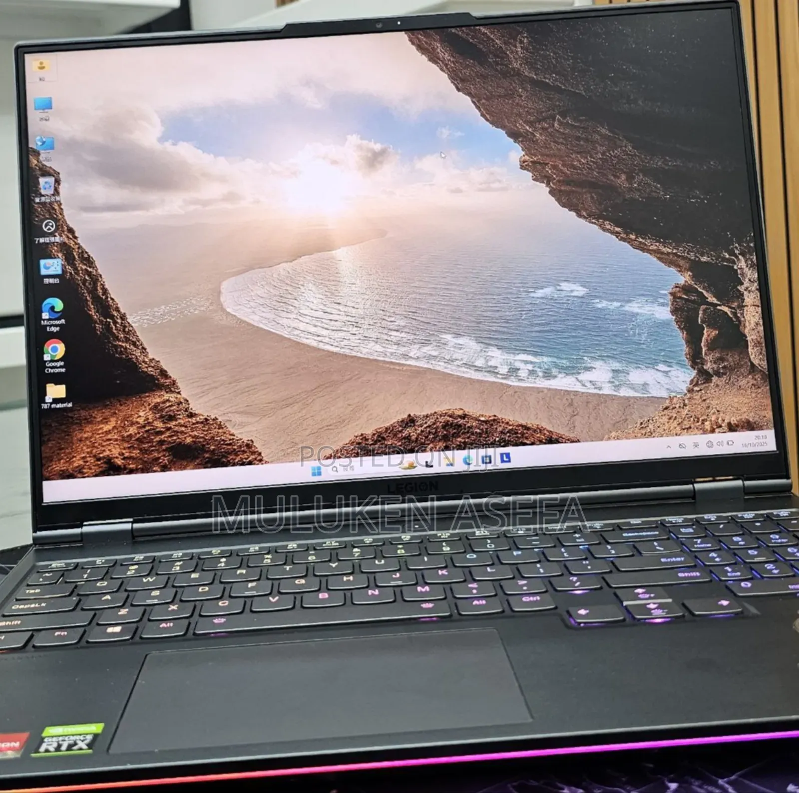 New Laptop Lenovo Legion 5 16GB AMD Ryzen 7 SSD 512GB