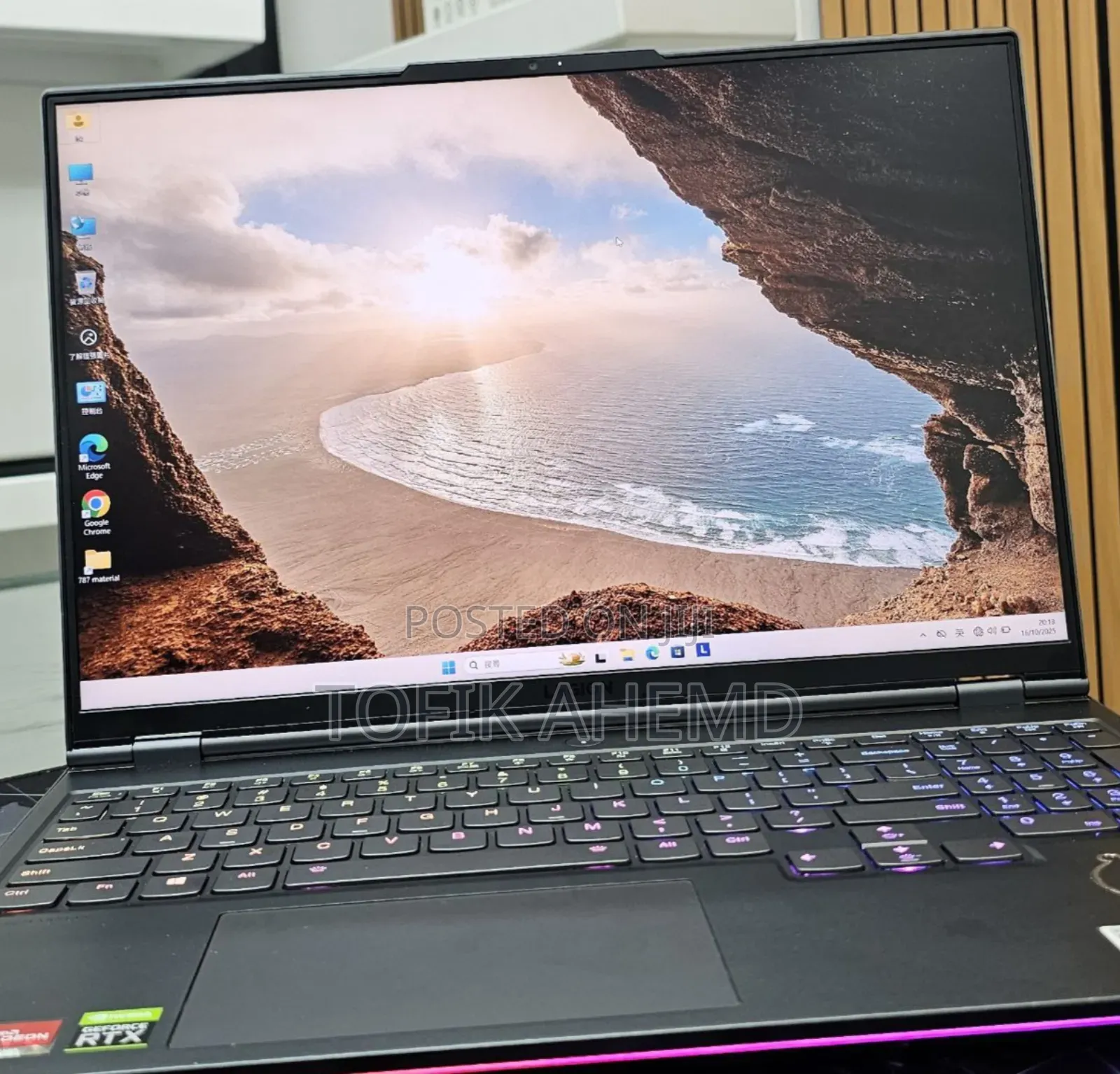 New Laptop Lenovo Legion 5 16GB AMD Ryzen 7 SSD 512GB