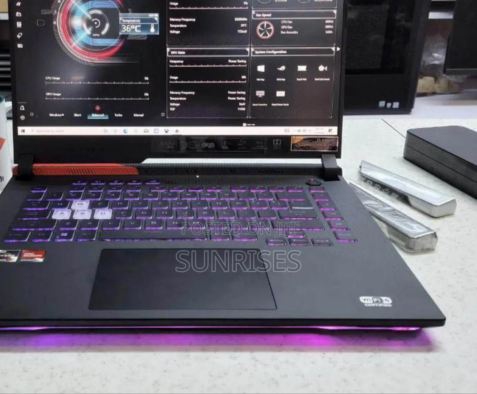 New Laptop Asus ROG Zephyrus G15 16GB AMD Ryzen 9 SSD 512GB