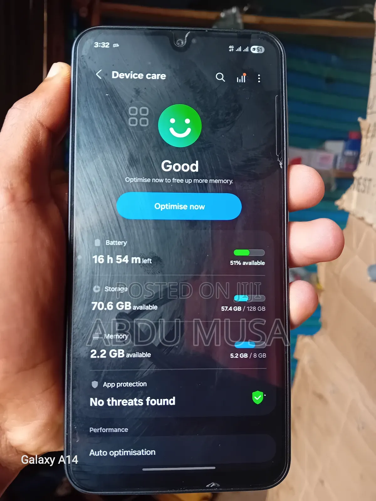 Samsung Galaxy A16 5G 128 GB Black