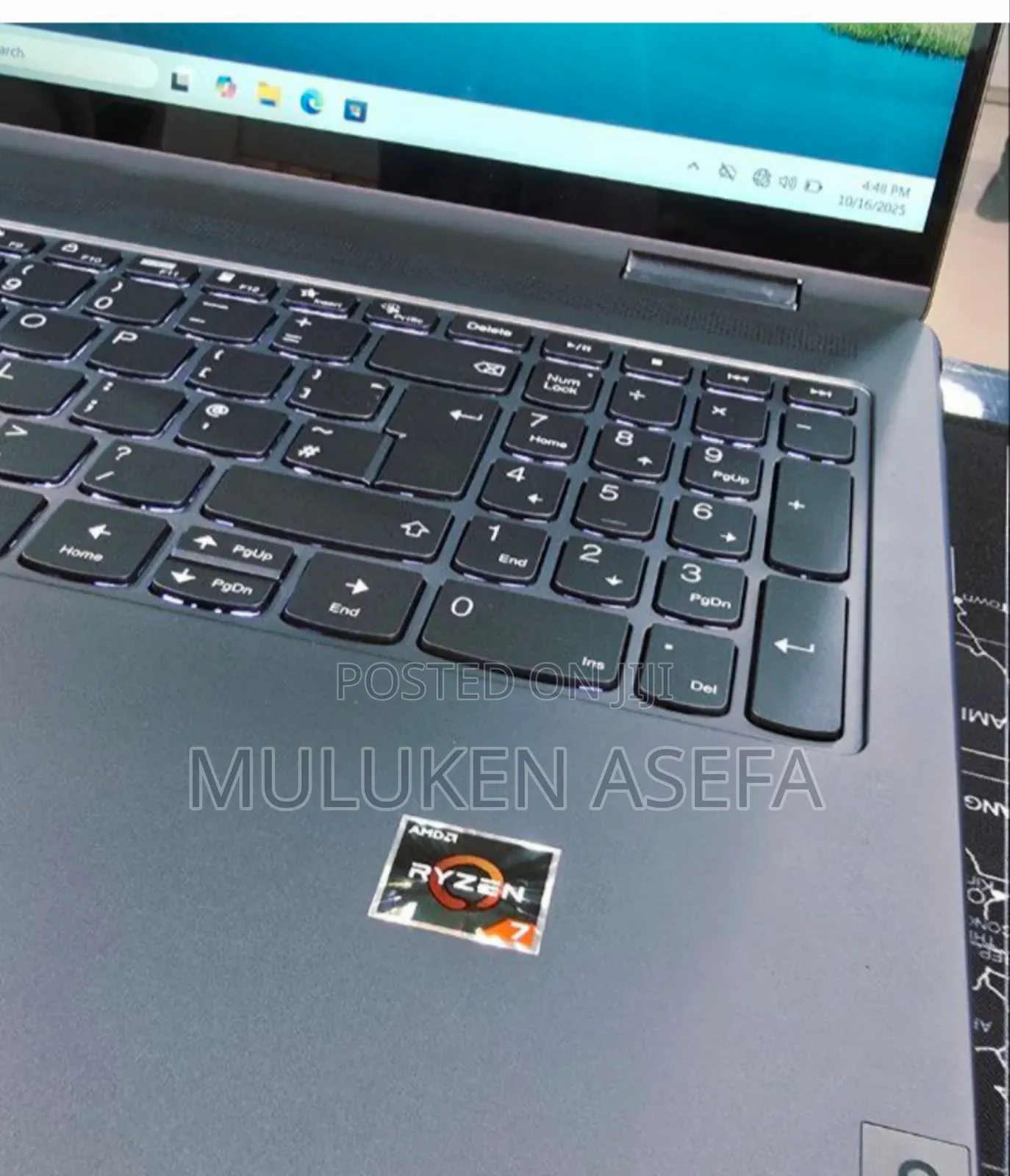 New Laptop Lenovo Ideapad 3 16GB AMD Ryzen 7 SSD 512GB