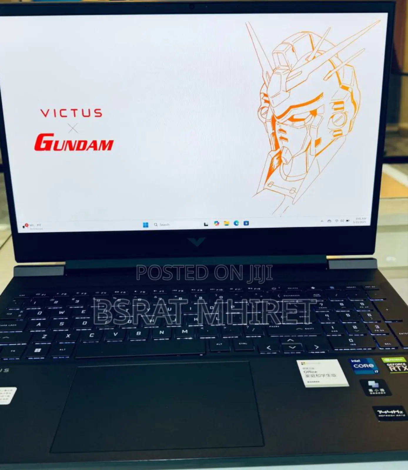 New Laptop HP Victus 16 16GB Intel Core I7 SSD 512GB