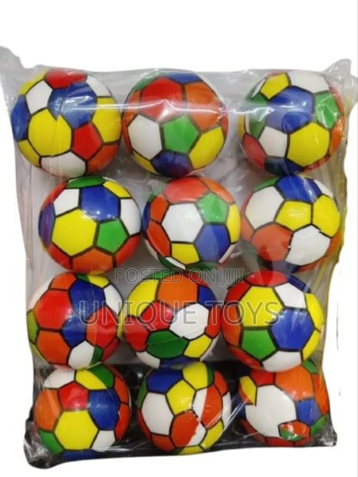 Soft Foam Sponge Ball Sets – 12 Pcs Set