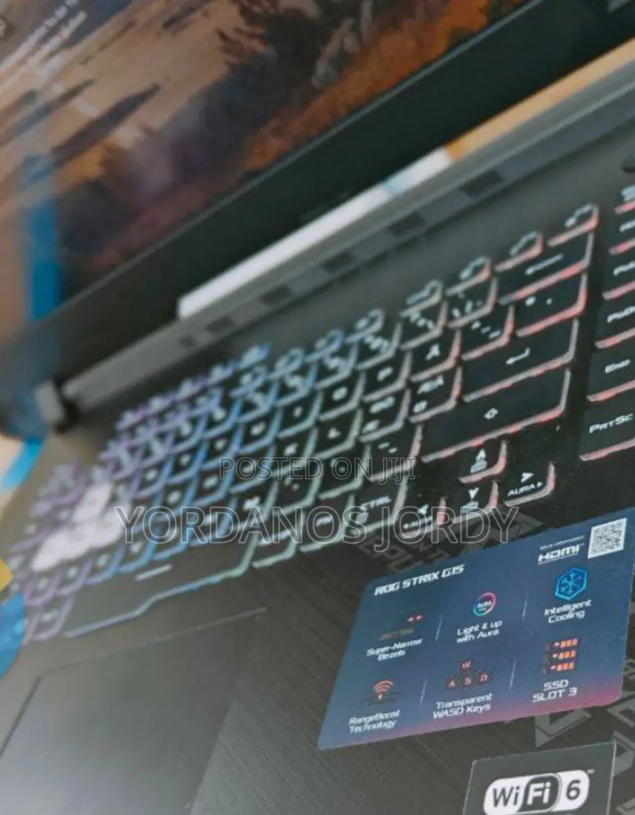 New Laptop Asus ROG Strix G731G 16GB Intel Core I7 SSD 512GB