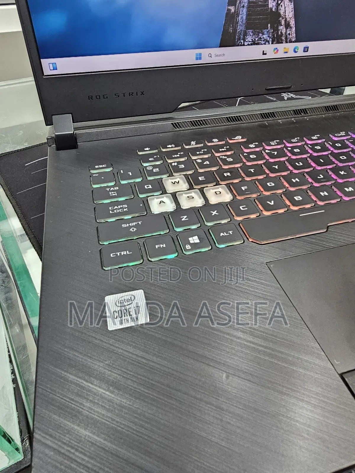 New Laptop Asus ROG Strix G17 24GB Intel Core I7 SSD 1T