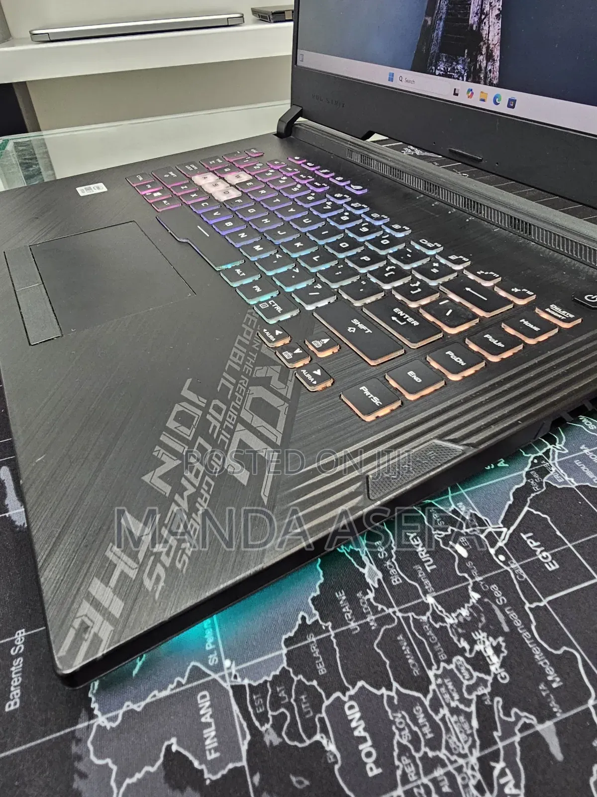 New Laptop Asus ROG Strix G17 24GB Intel Core I7 SSD 1T