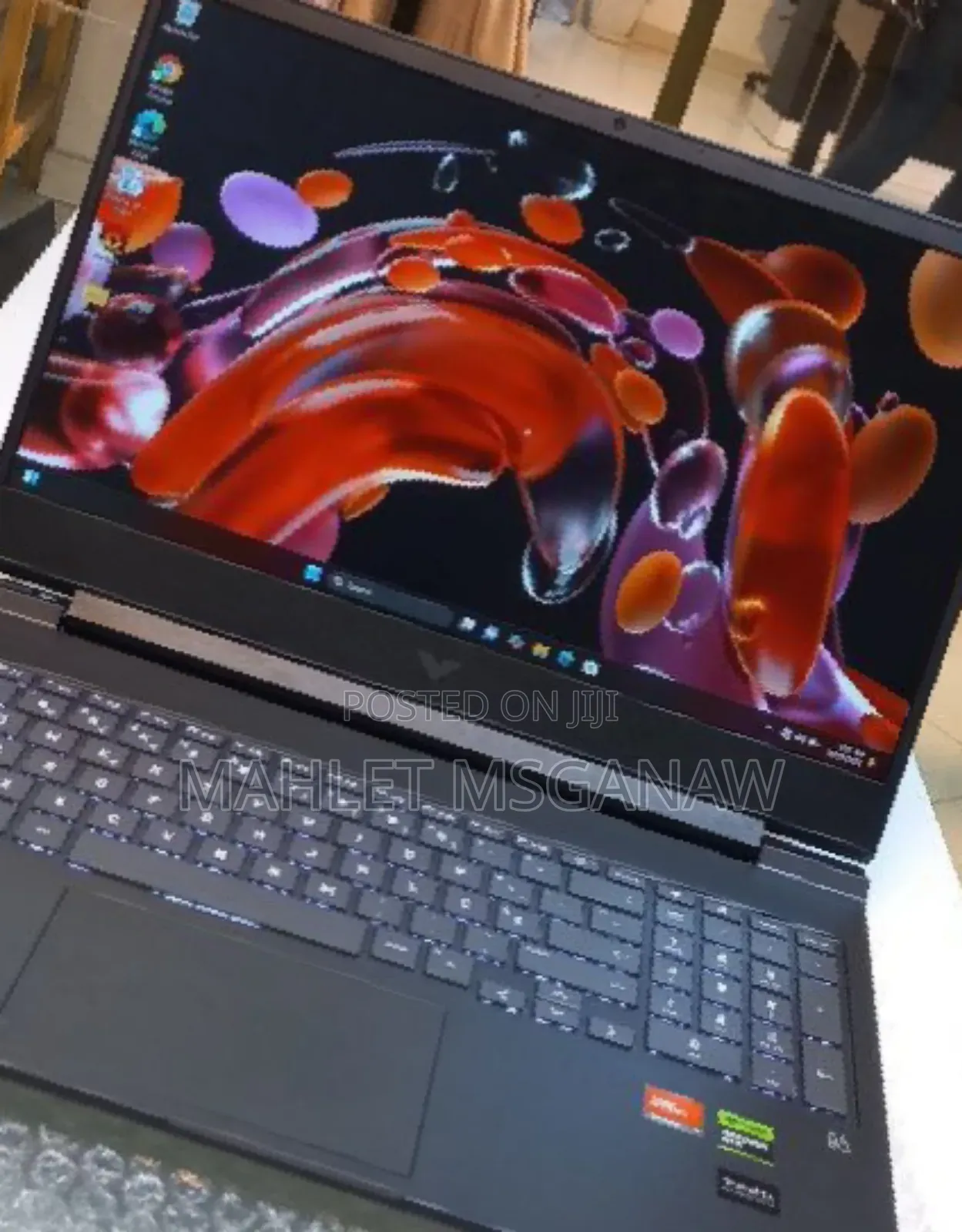 New Laptop HP Victus 15 16GB AMD Ryzen 7 SSD 1T