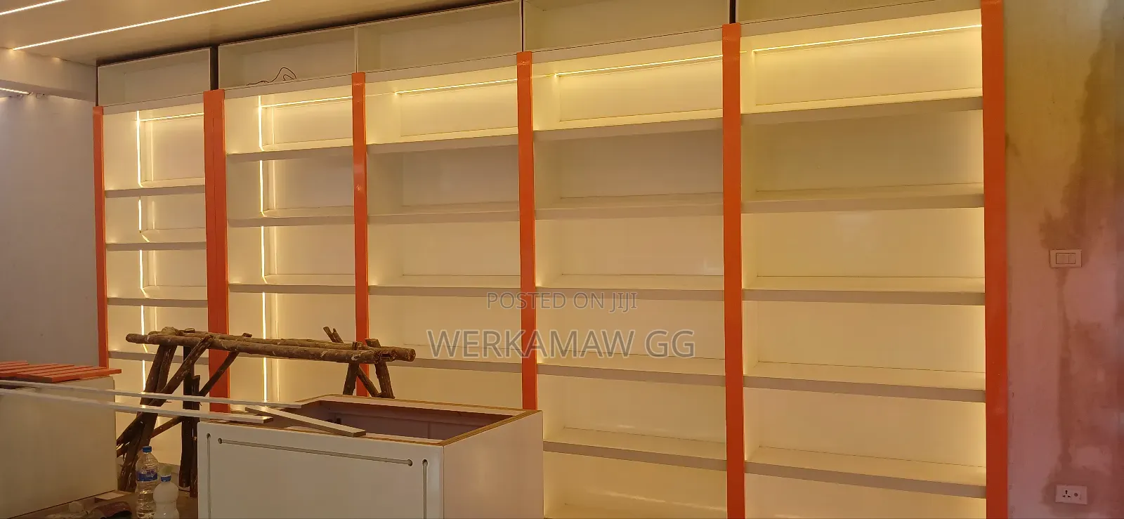 Shelving and Shoe Racks (መደርደሪያ እና ጫማ ማስቀመጫ)