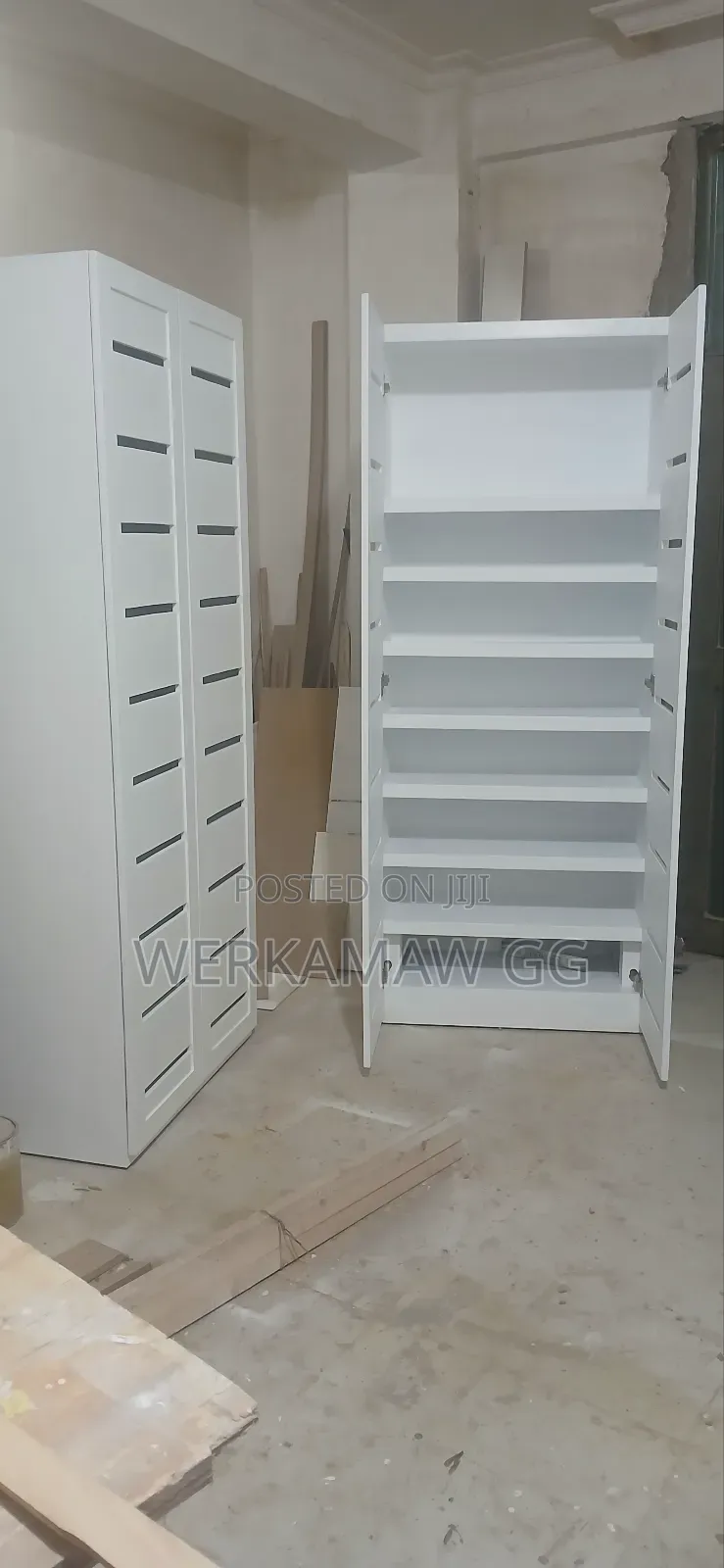 Shelving and Shoe Racks (መደርደሪያ እና ጫማ ማስቀመጫ)
