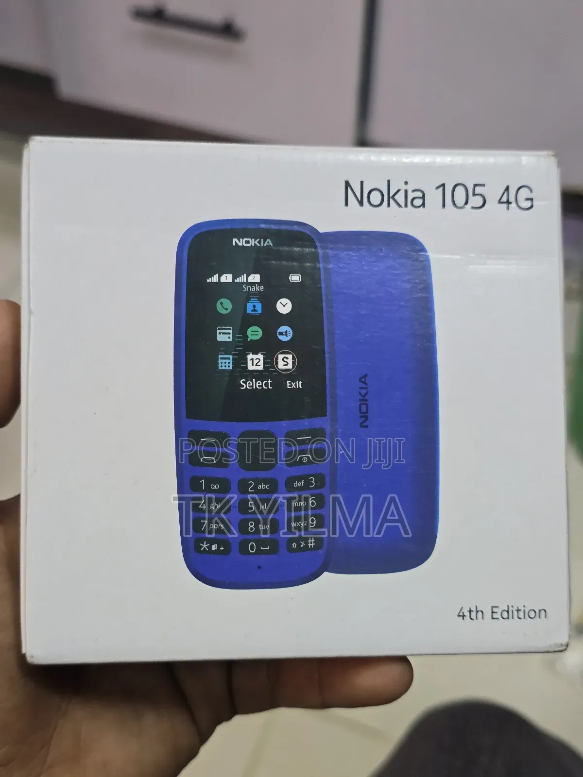 New Nokia 105 4G Black