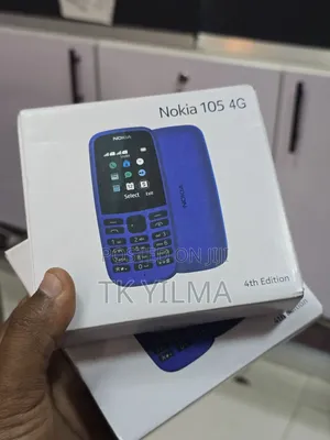 New Nokia 105 4G Black