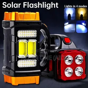 Multifuntional Solar Lamp 38w Led Flashlight
