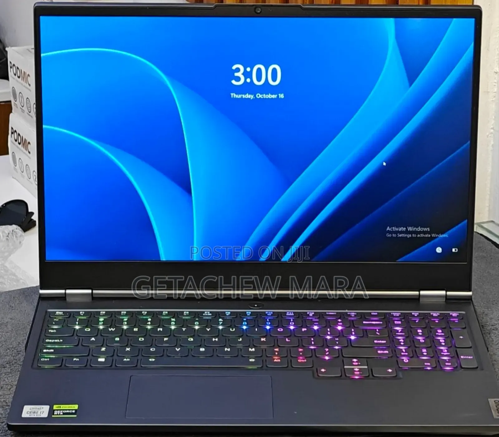 New Laptop Lenovo Legion 5 16GB Intel Core I7 SSD 512GB