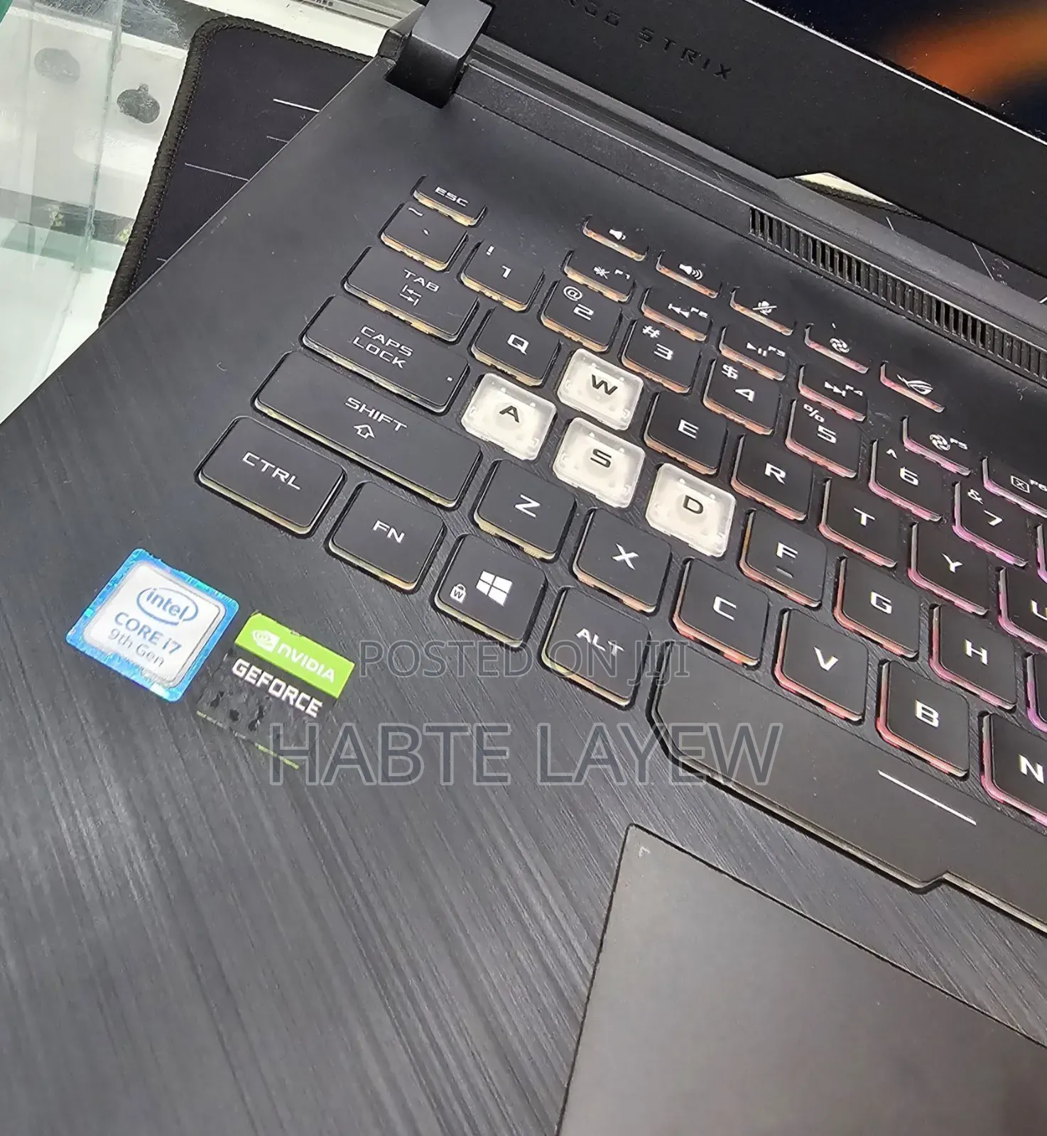 New Laptop Asus ROG Strix G15 16GB Intel Core I7 HDD+SSD 1T