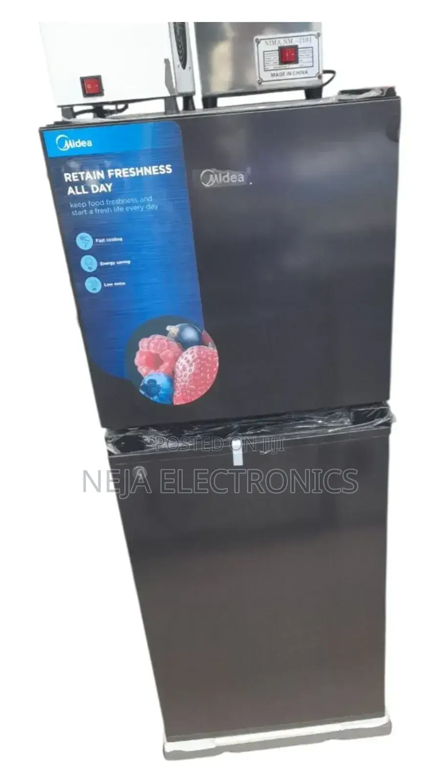 Midea Refrigerator 127.Litters 2-Door Freezers Delivery