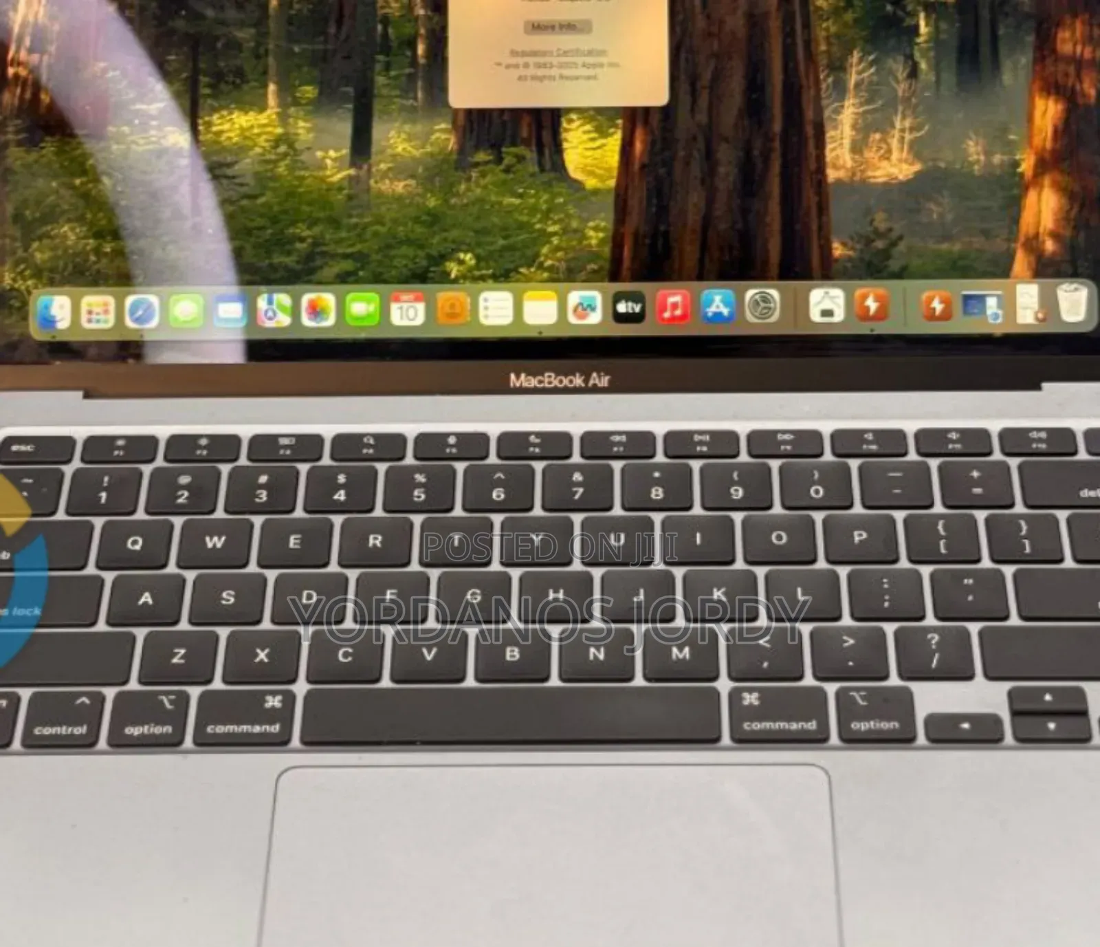 New Laptop Apple MacBook Air 2020 M1 8GB Apple M1 SSD 256GB