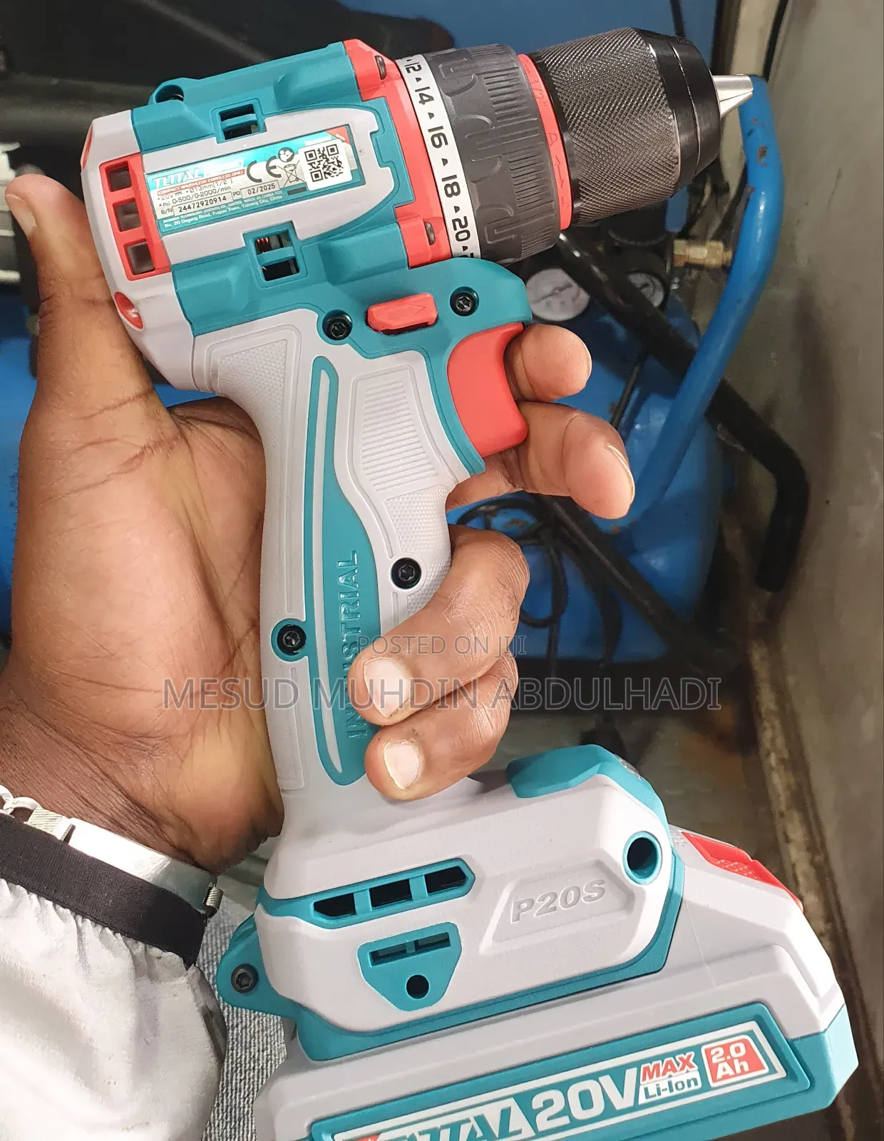 Total Impact Drill 20v Brushless