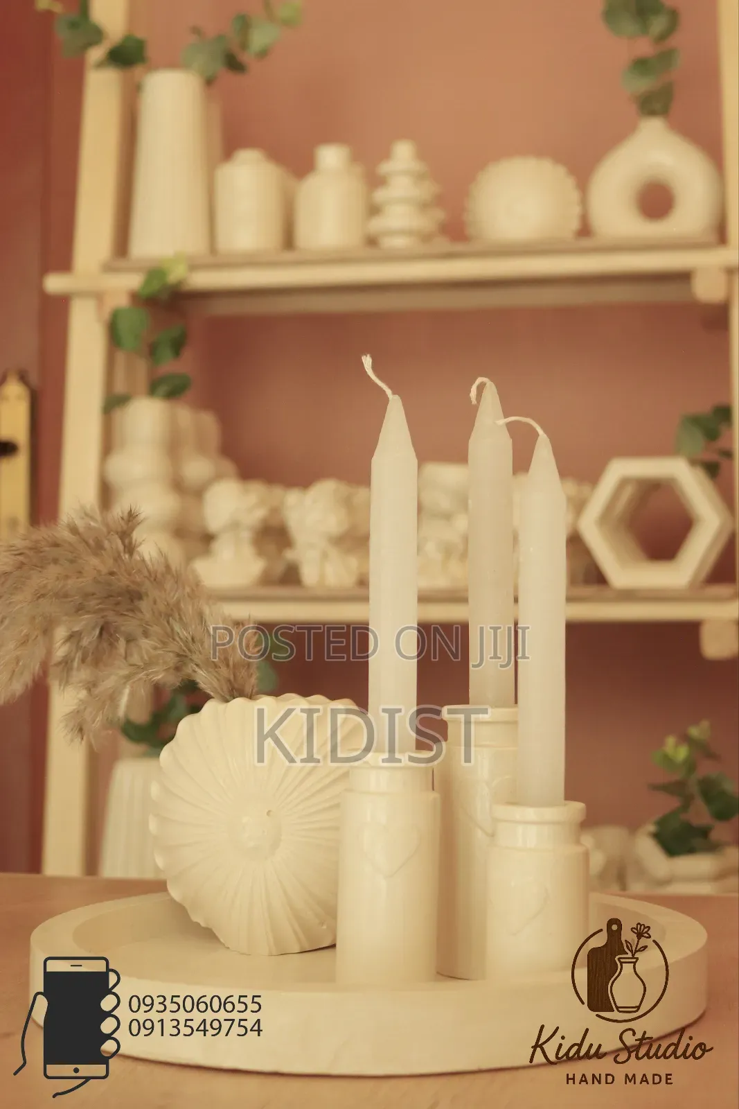 Gypsum Home Office Decor