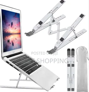 Photo - Adjustable Tablet and Laptop Stand Quality Aluminium)