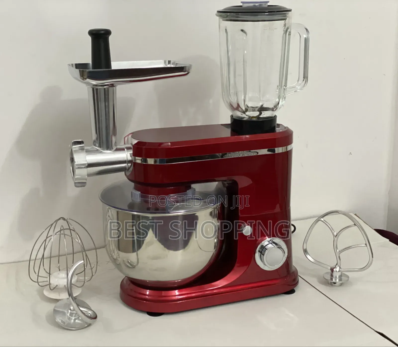 Smurfett 5 in 1 Stand Mixer 8 Liter , Blender and Meat Grinder