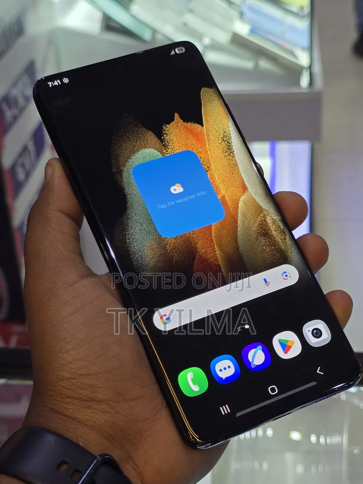 New Samsung Galaxy S21 Ultra 5G 128 GB Black