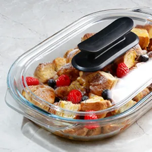 3 Litter Glass Casserole Dish With Glass Lid