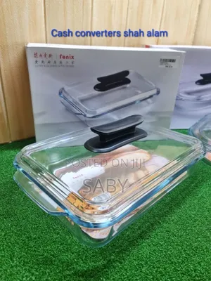 3 Litter Glass Casserole Dish With Glass Lid